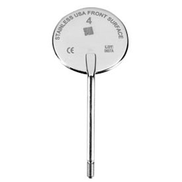 Mouth Mirror, Rhodium #4 CS